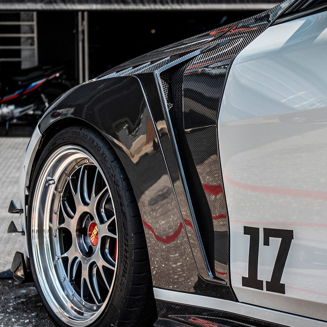 SOOQOO Side Fender SOOQOO BMW M4 G82 Side Fenders In Prepreg Carbon Fiber