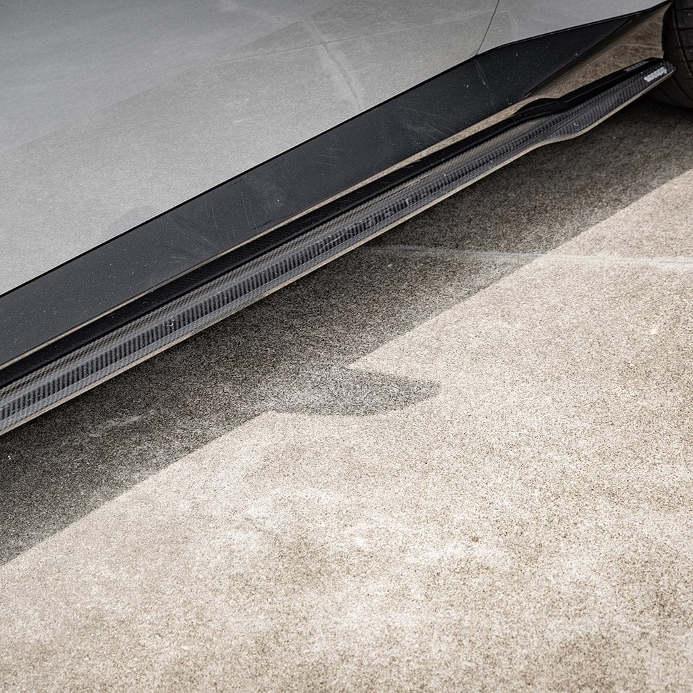 SOOQOO Side Skirt SOOQOO BMW 2 Series G42 Side Skirt In Prepreg Carbon Fiber
