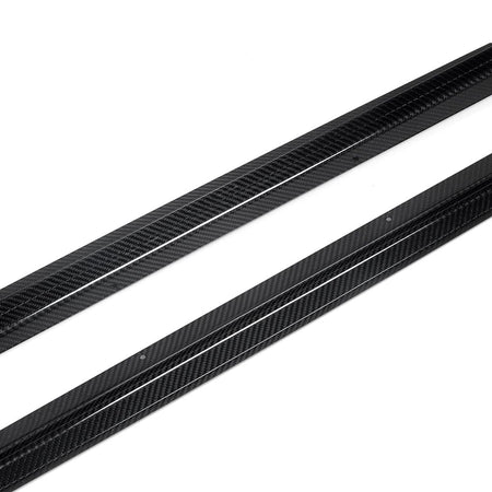SOOQOO Side Skirt SOOQOO BMW 2 Series G42 Side Skirt In Prepreg Carbon Fiber