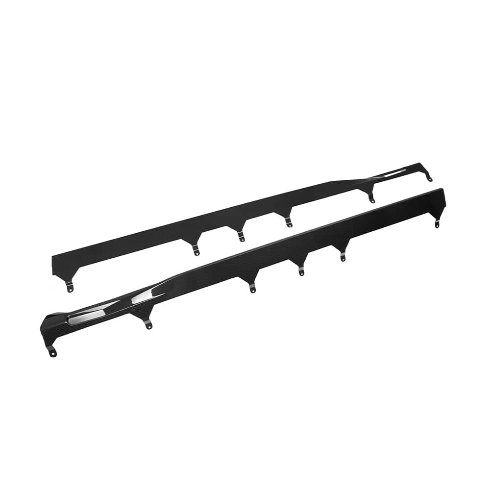 SOOQOO Side Skirt SOOQOO BMW X7 G07 Side Skirt In Gloss Carbon