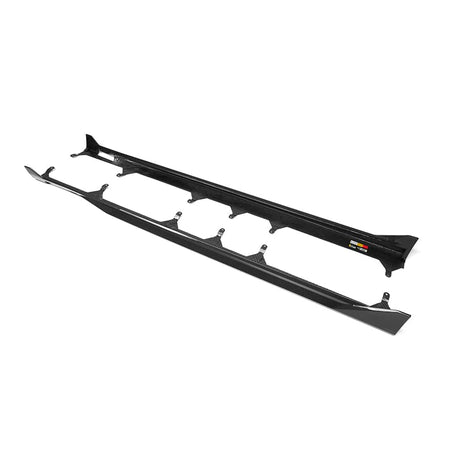 SOOQOO Side Skirt SOOQOO BMW X7 G07 Side Skirt In Gloss Carbon
