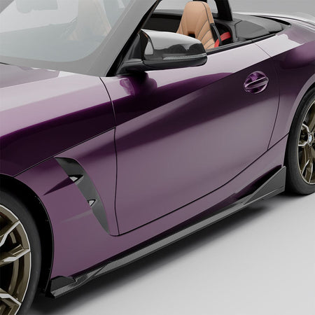SOOQOO Side Skirt SOOQOO BMW Z4 G29 Side Skirt In Prepreg Carbon Fiber