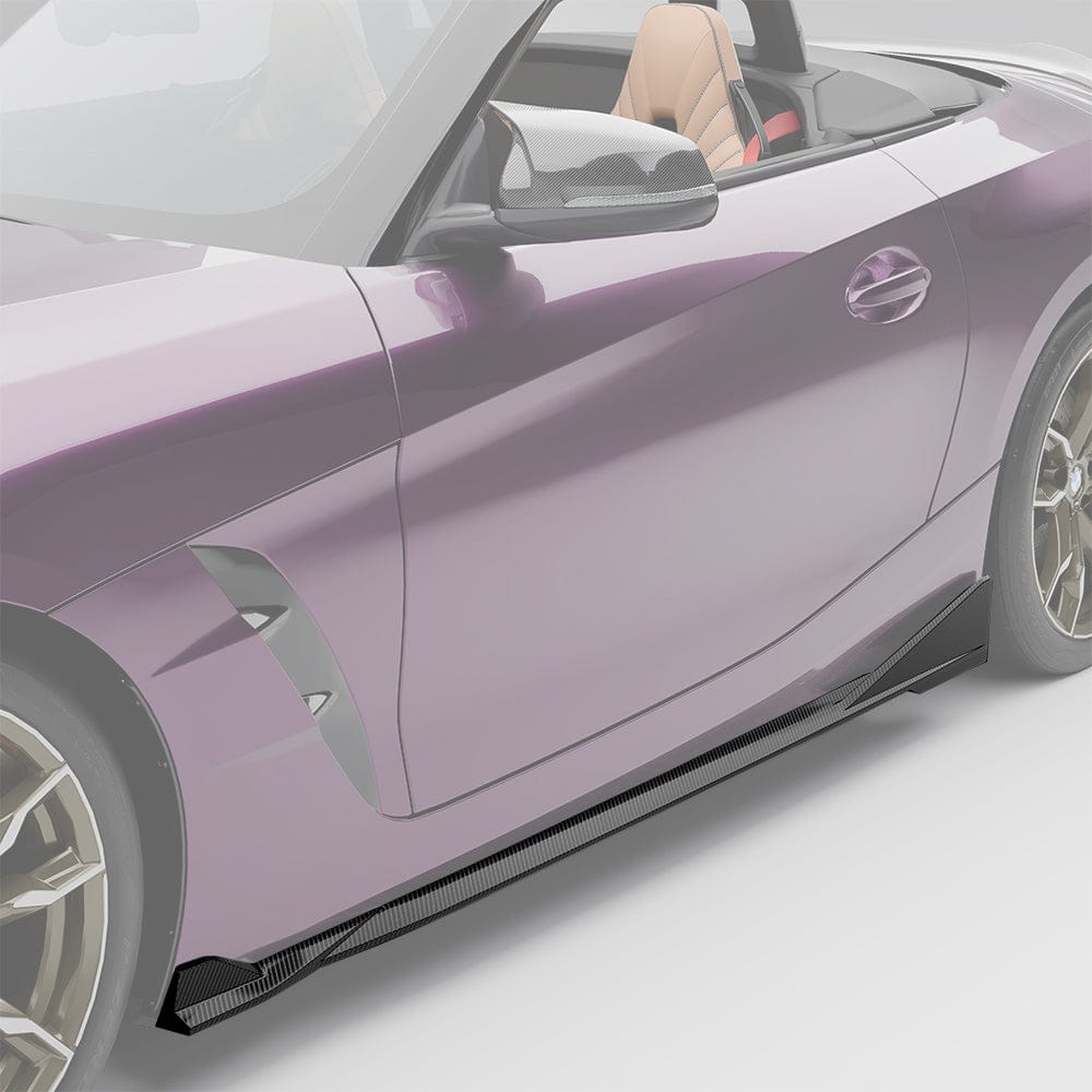 SOOQOO Side Skirt SOOQOO BMW Z4 G29 Side Skirt In Prepreg Carbon Fiber