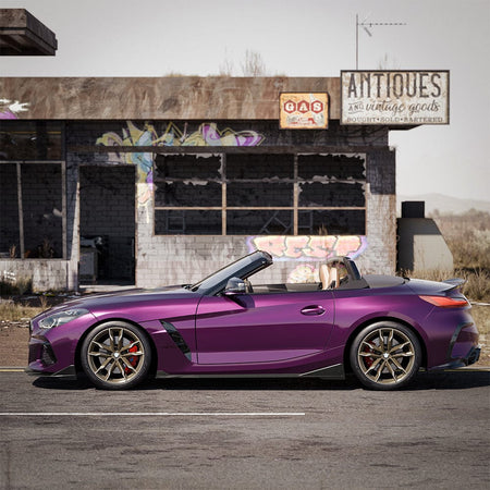 SOOQOO Side Skirt SOOQOO BMW Z4 G29 Side Skirt In Prepreg Carbon Fiber