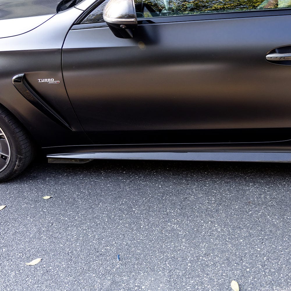 SOOQOO Side Skirt SOOQOO MERCEDES-AMG CLE 53 C236 Side Skirt In Prepreg Carbon Fiber