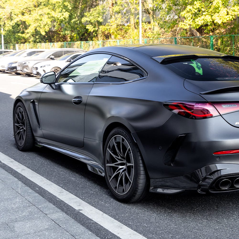 SOOQOO Side Skirt SOOQOO MERCEDES-AMG CLE 53 C236 Side Skirt In Prepreg Carbon Fiber