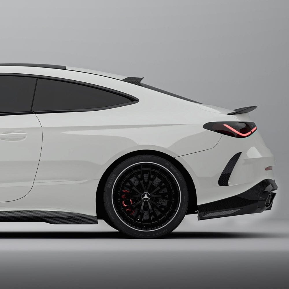 SOOQOO Side Skirt SOOQOO MERCEDES-AMG CLE 53 C236 Side Skirt In Prepreg Carbon Fiber