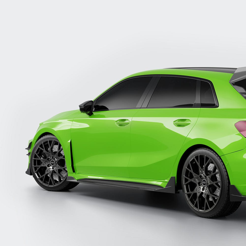 SOOQOO Side Skirts SOOQOO AUDI RS3 8Y Side Skirt In Prepreg Carbon Fiber