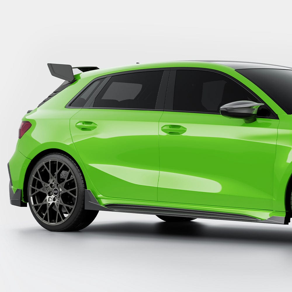 SOOQOO Side Skirts SOOQOO AUDI RS3 8Y Side Skirt In Prepreg Carbon Fiber