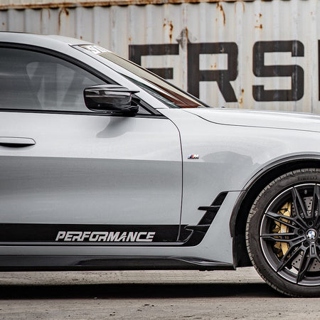 SOOQOO Side Skirts SOOQOO BMW 4 Series G26 Side Skirt In Prepreg Carbon Fiber