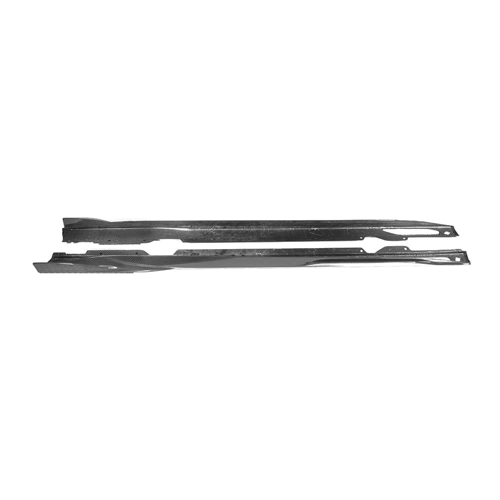 SOOQOO Side Skirts SOOQOO BMW 4 Series G26 Side Skirt In Prepreg Carbon Fiber