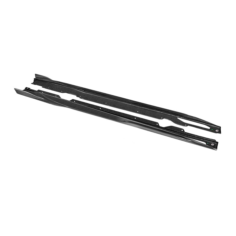 SOOQOO Side Skirts SOOQOO BMW 4 Series G26 Side Skirt In Prepreg Carbon Fiber