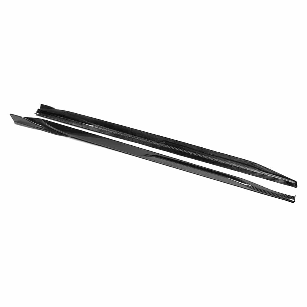 SOOQOO Side Skirts SOOQOO BMW i4 G26 Side Skirt In Prepreg Carbon Fiber