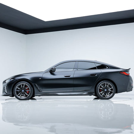 SOOQOO Side Skirts SOOQOO BMW i4 G26 Side Skirt In Prepreg Carbon Fiber