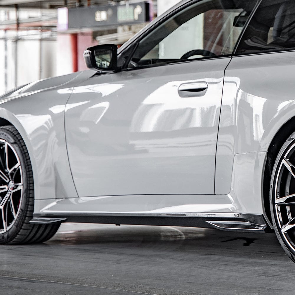 SOOQOO Side Skirts SOOQOO BMW M2 G87 Side Skirt In Prepreg Carbon Fiber