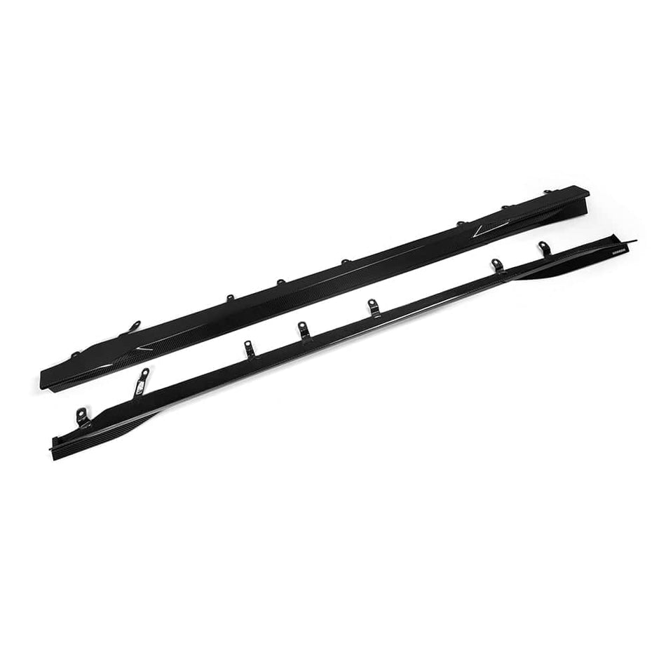 SOOQOO Side Skirts SOOQOO BMW M2 G87 Side Skirt In Prepreg Carbon Fiber