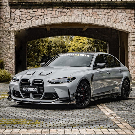 SOOQOO Side Skirts SOOQOO BMW M3 G80 Side Skirt In Prepreg Carbon Fiber