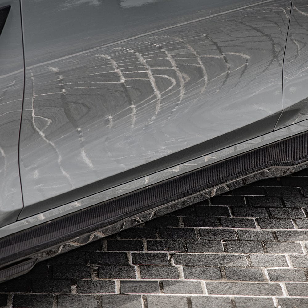 SOOQOO Side Skirts SOOQOO BMW M3 G80 Side Skirt In Prepreg Carbon Fiber