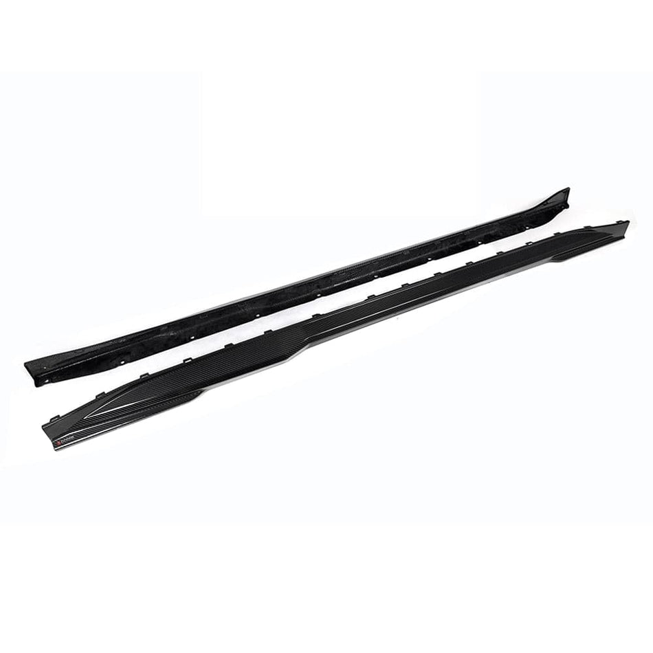 SOOQOO Side Skirts SOOQOO BMW M3 G80 Side Skirt In Prepreg Carbon Fiber