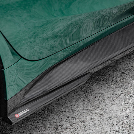 SOOQOO Side Skirts SOOQOO BMW M4 G82 Side Skirt In Prepreg Carbon Fiber
