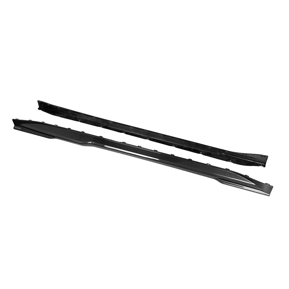 SOOQOO Side Skirts SOOQOO BMW M4 G82 Side Skirt In Prepreg Carbon Fiber