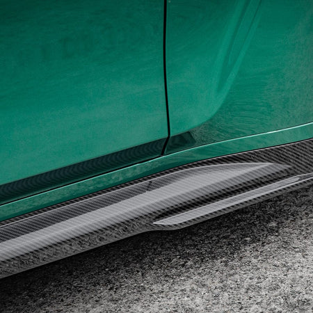 SOOQOO Side Skirts SOOQOO BMW M4 G82 Side Skirt In Prepreg Carbon Fiber