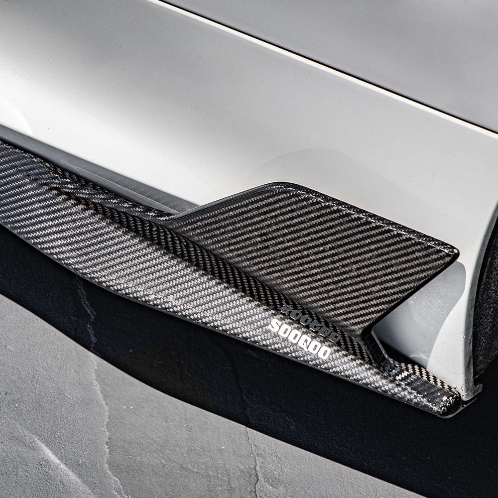 SOOQOO Side Skirts SOOQOO BMW M8 F92 Side Skirt In Prepreg Carbon Fiber