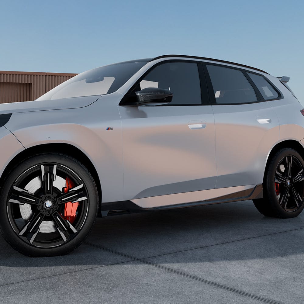 SOOQOO Side Skirts SOOQOO BMW X3 G45 Side Skirt In Prepreg Carbon FIber