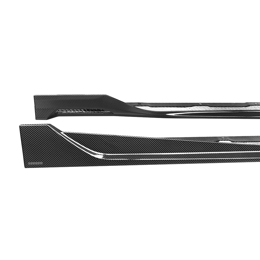 SOOQOO Side Skirts SOOQOO BMW X3 G45 Side Skirt In Prepreg Carbon FIber