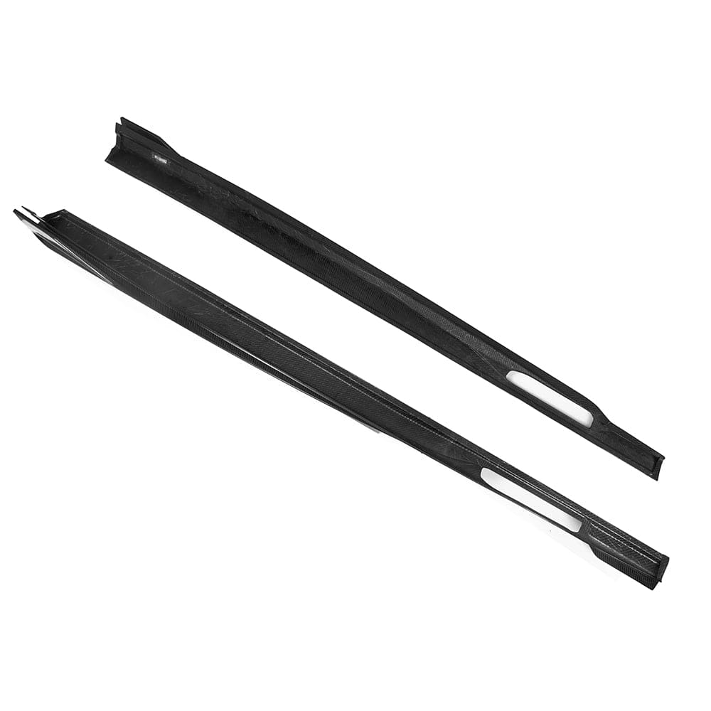 SOOQOO Side Skirts SOOQOO BMW X6M F96 Side Skirt In Prepreg Carbon Fiber