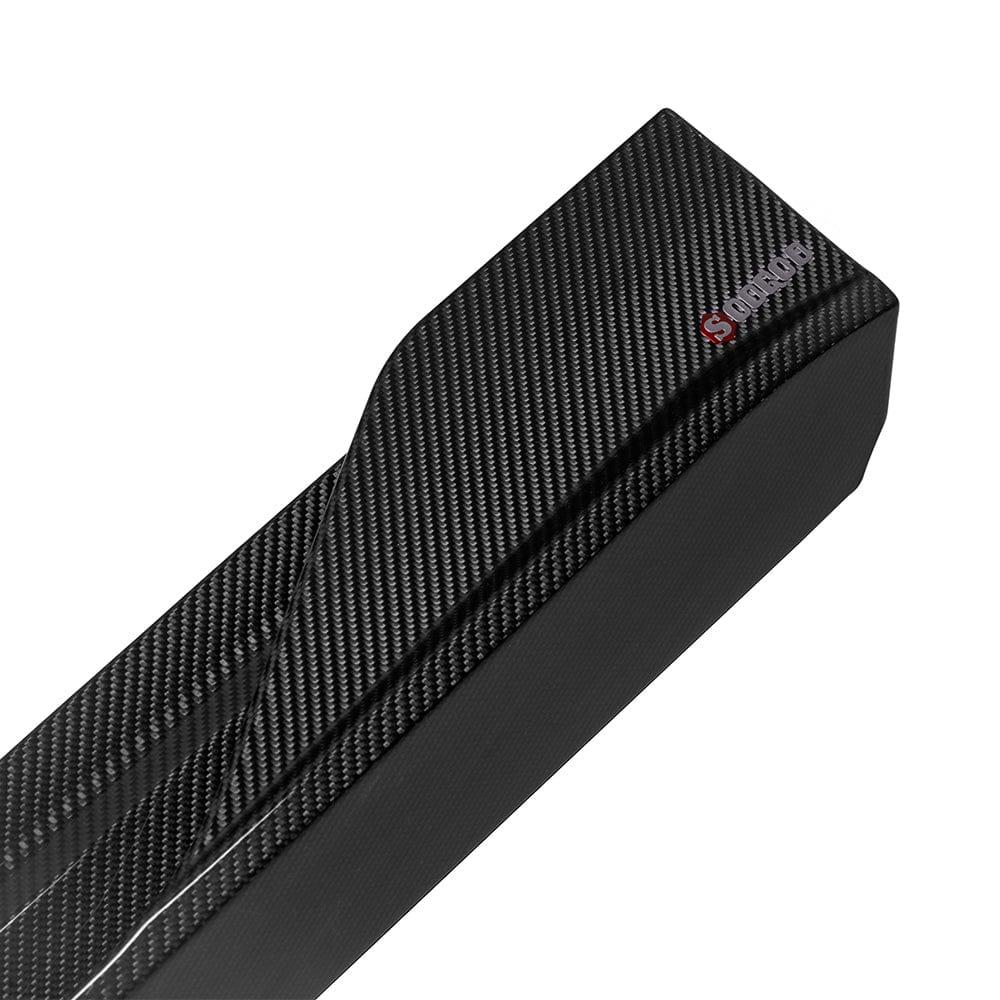 SOOQOO Side Skirts SOOQOO BMW X6M F96 Side Skirt In Prepreg Carbon Fiber