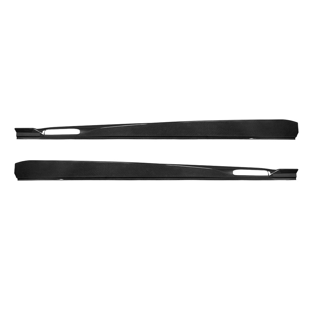 SOOQOO Side Skirts SOOQOO BMW X6M F96 Side Skirt In Prepreg Carbon Fiber