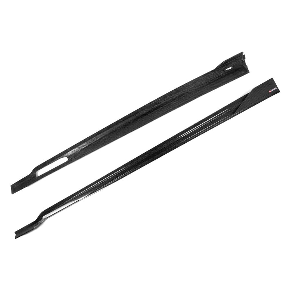 SOOQOO Side Skirts SOOQOO BMW X6M F96 Side Skirt In Prepreg Carbon Fiber