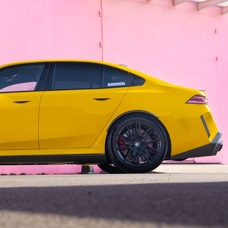 SOOQOO Side Skirts SOOQOO V1 BMW M5 G90 Side Skirt in Prepreg Carbon Fiber