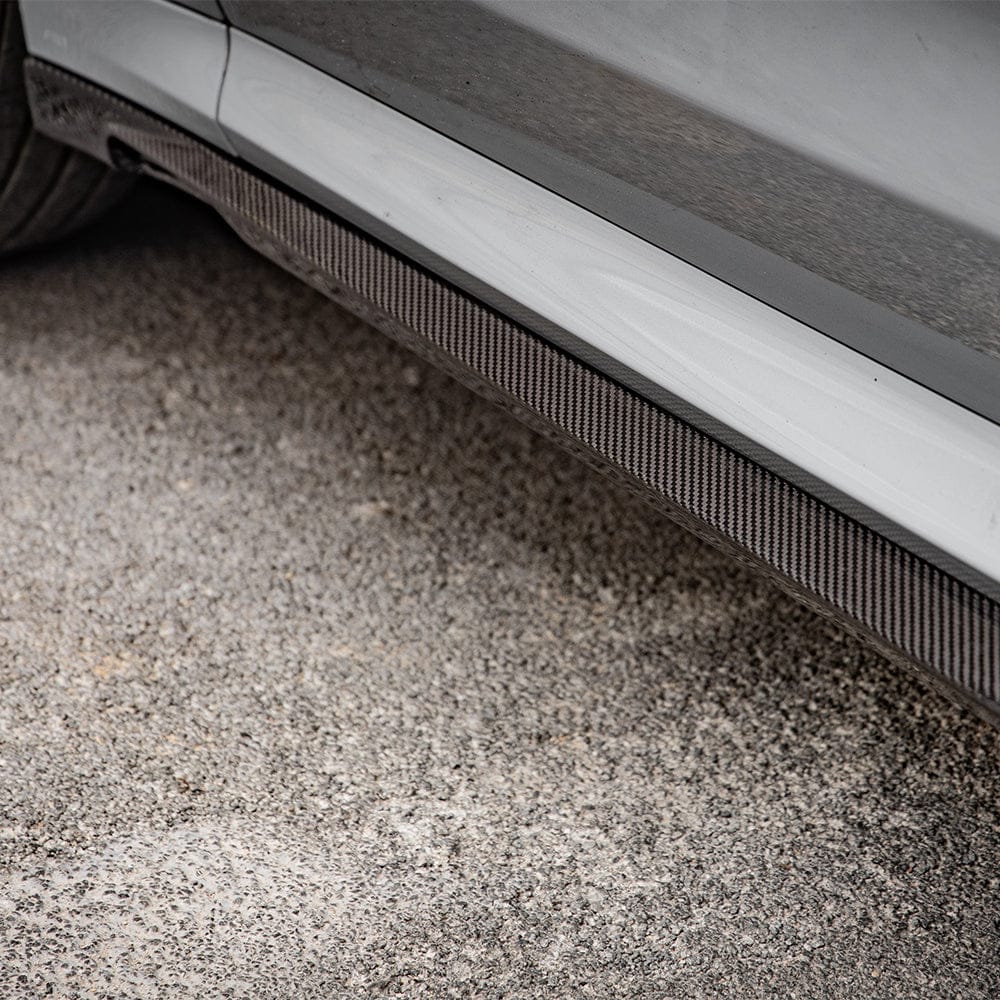 SOOQOO Side Skirts SOOQOO V1 BMW X3M F97 Side Skirt In Prepreg Carbon Fiber
