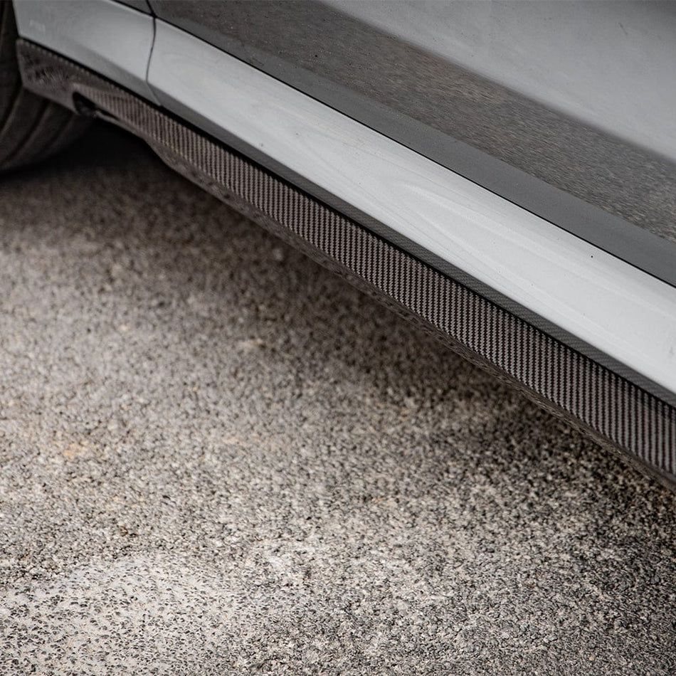 SOOQOO Side Skirts SOOQOO V1 BMW X3M F97 Side Skirt In Prepreg Carbon Fiber