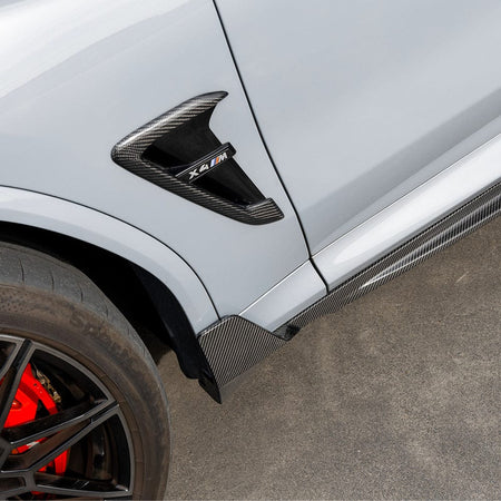 SOOQOO Side Skirts SOOQOO V2 BMW X3M F97 X4M F98 Side Skirt In Prepreg Carbon Fiber