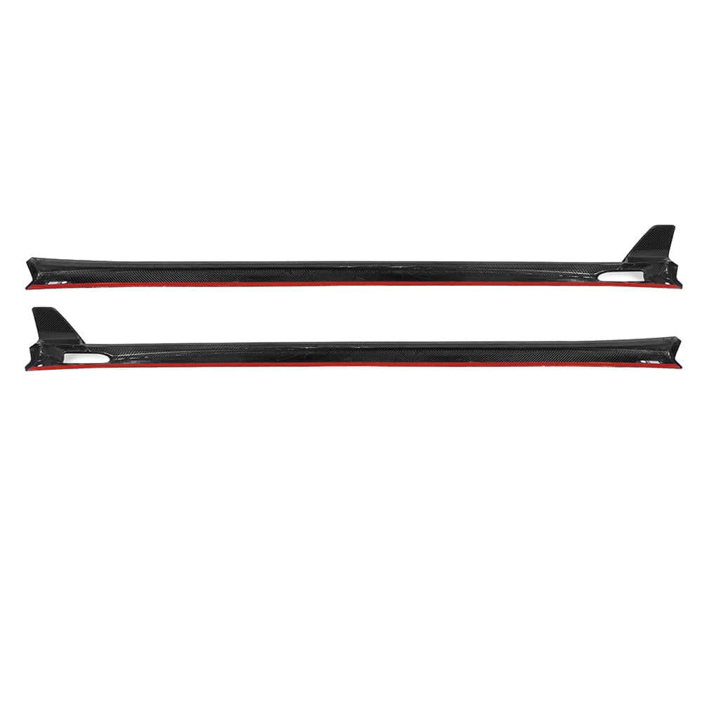 SOOQOO Side Skirts SOOQOO V2 BMW X3M F97 X4M F98 Side Skirt In Prepreg Carbon Fiber