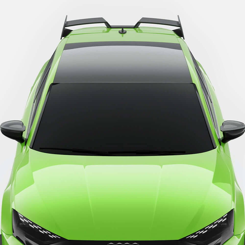 SOOQOO Spoiler SOOQOO AUDI RS3 Sportback 8Y Top Spoiler In Prepreg Carbon Fiber