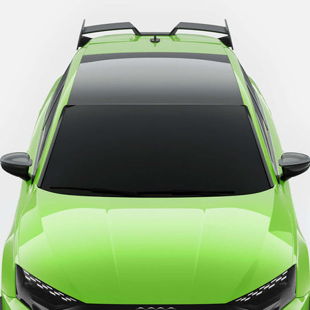 SOOQOO Spoiler SOOQOO AUDI RS3 Sportback 8Y Top Spoiler In Prepreg Carbon Fiber