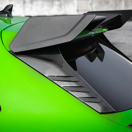 SOOQOO Spoiler SOOQOO AUDI RS3 Sportback 8Y Top Spoiler In Prepreg Carbon Fiber
