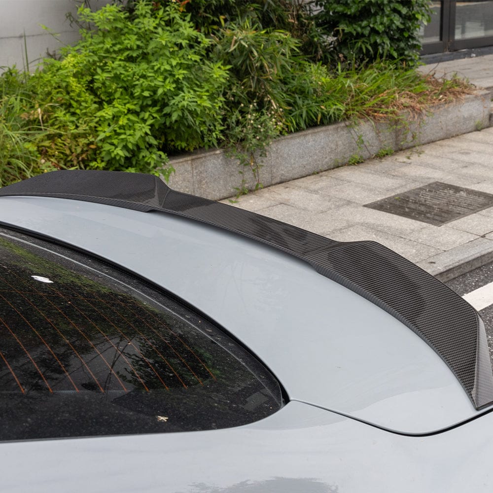 SOOQOO Spoiler SOOQOO BMW 2 Series F74 Rear Spoiler In Prepreg Carbon Fiber