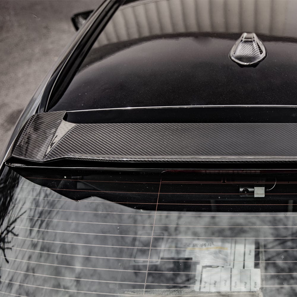 SOOQOO Spoiler SOOQOO BMW M3 G81 Top Spoiler In Prepreg Carbon Fiber