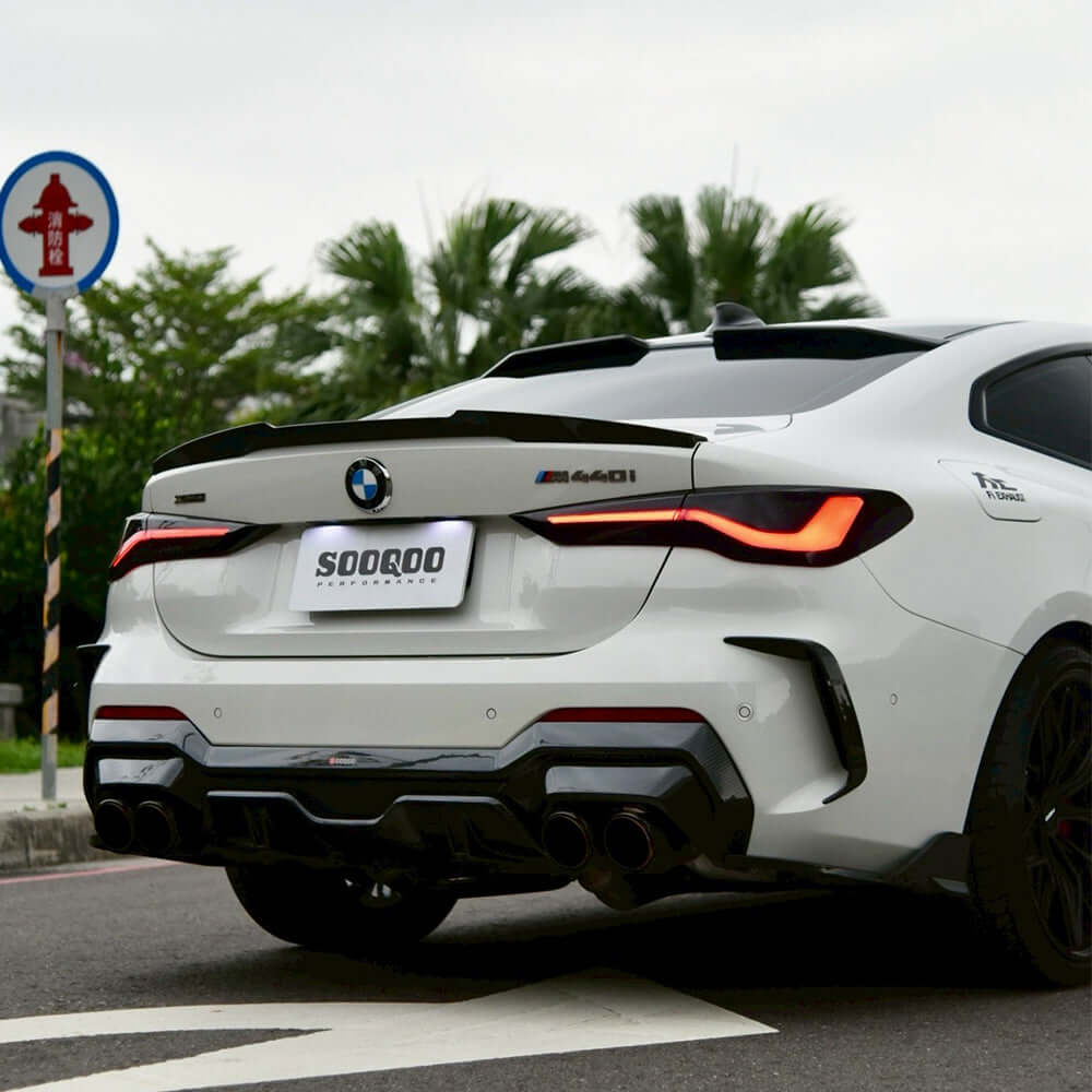 SOOQOO Spoiler SOOQOO BMW M4 G82 Top Spoiler in Prepreg Carbon Fiber