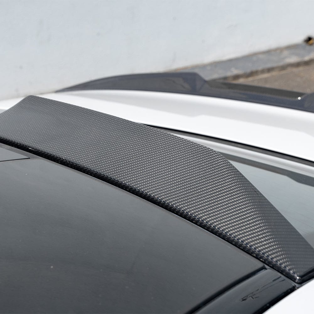 SOOQOO Spoiler SOOQOO BMW M5 G90 Roof Spoiler In Prepreg Carbon Fiber