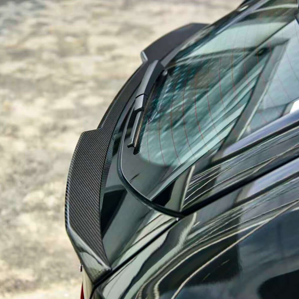 SOOQOO Spoiler SOOQOO BMW M5 G99 Rear Spoiler In Preprep Carbon Fiber