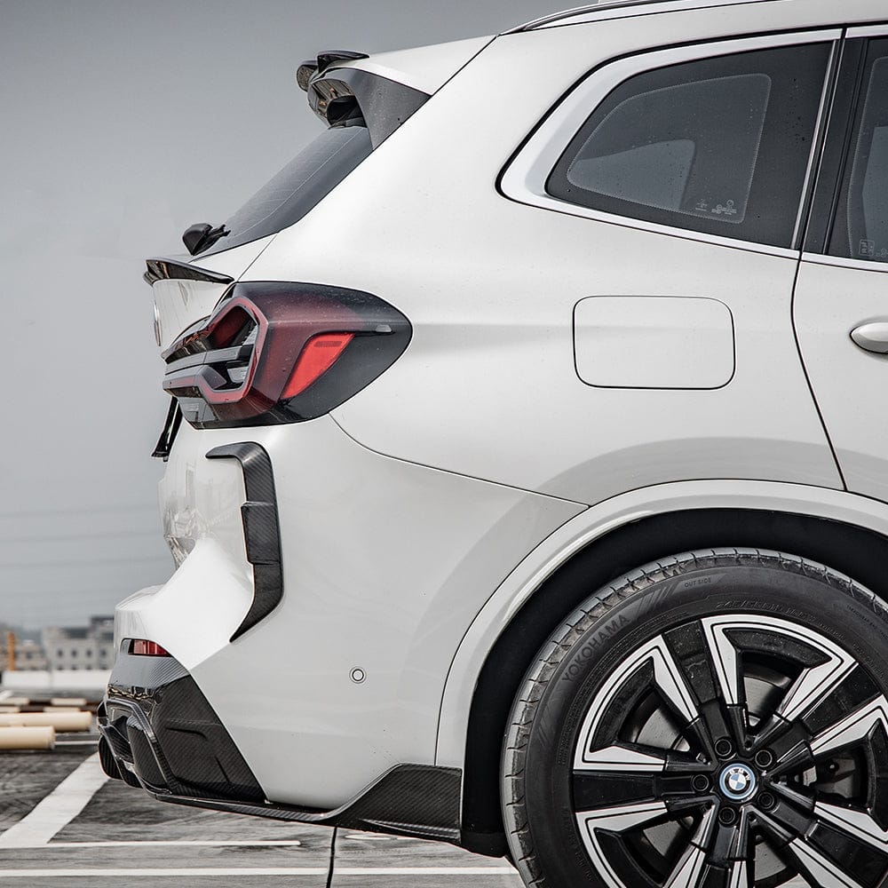 SOOQOO Spoiler SOOQOO BMW X3 G01 Rear Spoiler In Prepreg Carbon Fiber