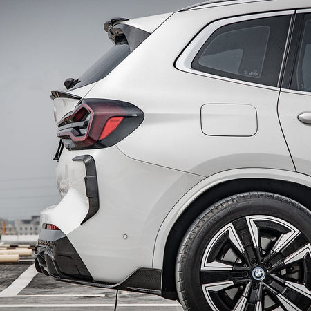 SOOQOO Spoiler SOOQOO BMW X3 G01 Rear Spoiler In Prepreg Carbon Fiber