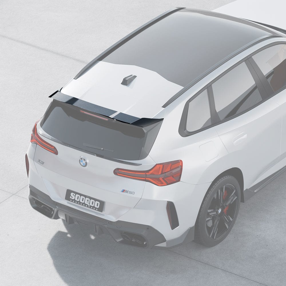 SOOQOO Spoiler SOOQOO BMW X3 G45 Top Spoiler in Prepreg Carbon Fiber