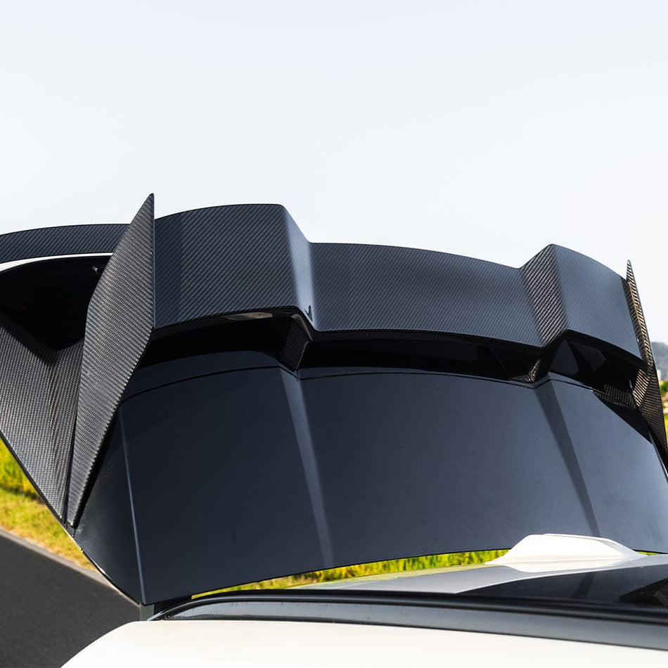 SOOQOO Spoiler SOOQOO BMW X3 G45 Top Spoiler in Prepreg Carbon Fiber